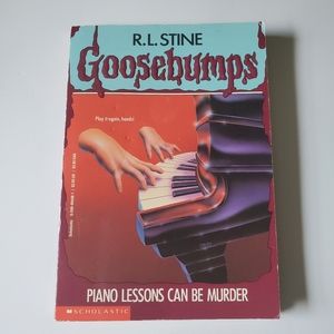 Goosebumps R.L. Stine Piano Lessons Can Be Murder #13 Vintage